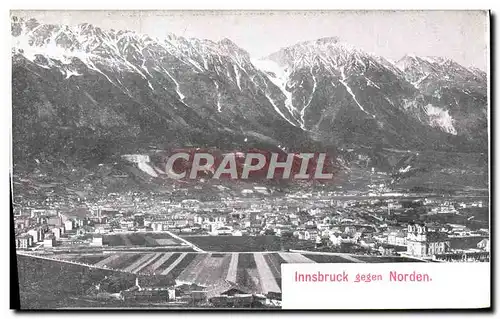 Cartes postales Innsbruck Gegen Norden