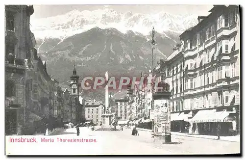 Cartes postales Innsbruck Maria Theresienstrasse