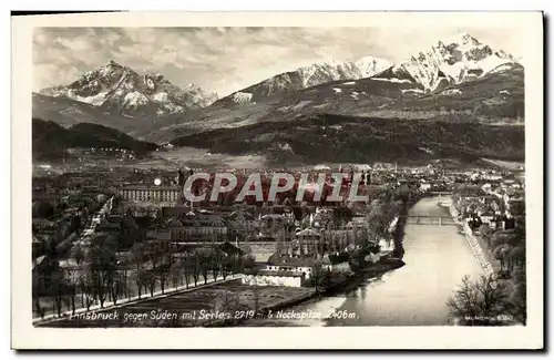 Ansichtskarte AK Innsbruck Gegen Suden
