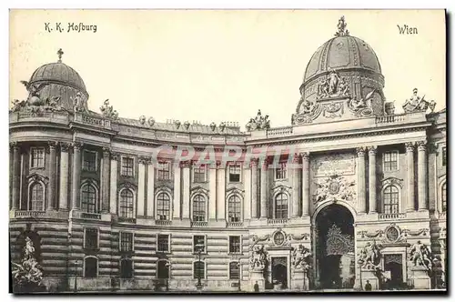 Cartes postales Wien Hofburg