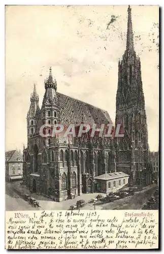 Cartes postales Wien Stefanskirche