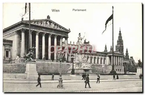 Cartes postales Wien Parlament