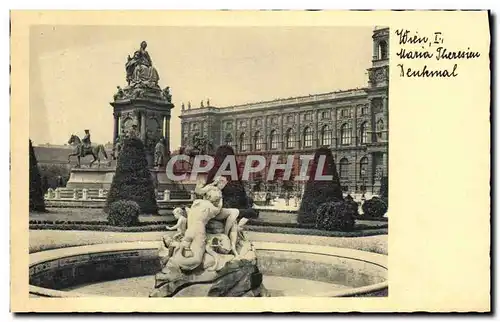 Cartes postales Wien Maria Theresien Denkmal
