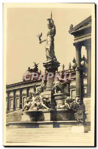 Cartes postales Wien Parlamentsbrunnen