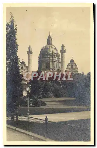 Cartes postales Wien Karlskirche