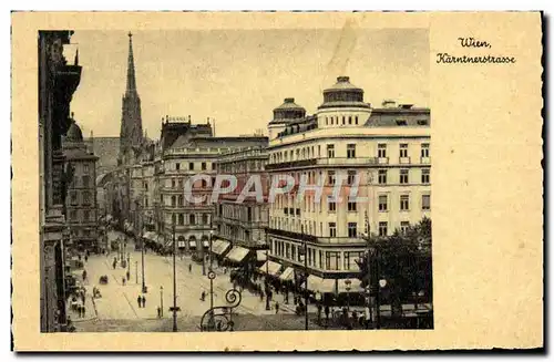 Ansichtskarte AK Wien Karntnerstrasse