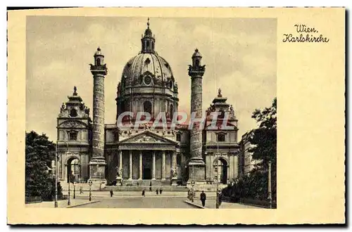 Cartes postales Wien Karlskirche