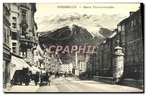 Cartes postales Innsbruck Maria Theresienstrasse