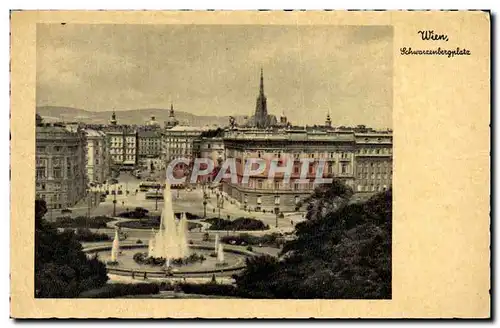 Cartes postales Wien Schwarzenbergplatz