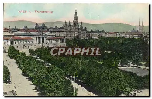 Cartes postales Wien Franzensring