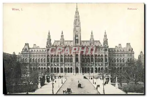 Cartes postales Wien Rathaus