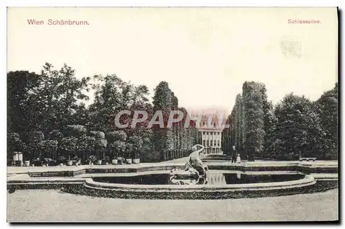 Cartes postales Wien Schonbrunn