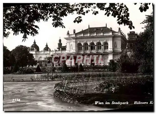 Ansichtskarte AK Wien In Stadtpark Hubners Kursalon