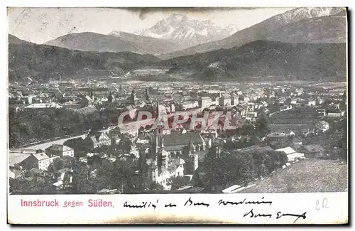 Cartes postales Innsbruck Gegen Suden