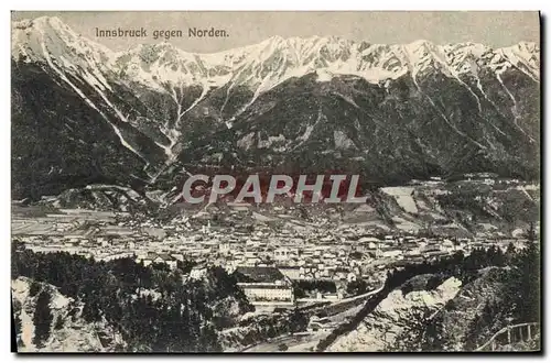 Cartes postales Innsbruck Gegen Norden