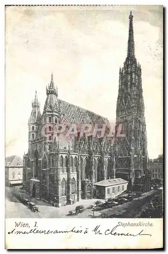 Cartes postales Wien Stephanskirche