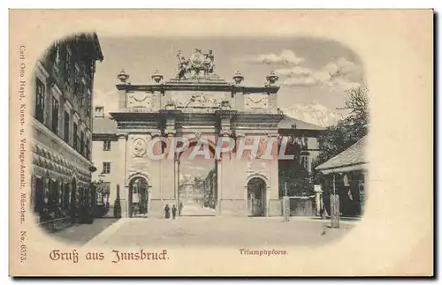 Cartes postales Gruk Aus Innsbruck Triumphforte