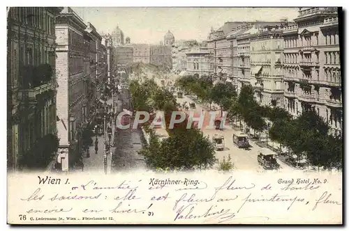 Cartes postales Wien Karnthner Ring