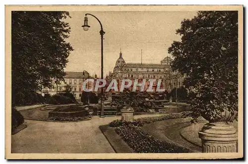 Ansichtskarte AK Wiesbaden Anlagen Am Kurhaus Mit Kaiser Friedrich Platz