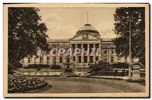 Ansichtskarte AK Wiesbaden Kurhaus Cure Salle