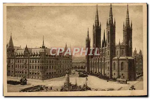 Cartes postales Wiesbaden Rathaus And Marktkirche