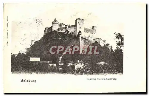 Cartes postales Salzburg Festung Hohen