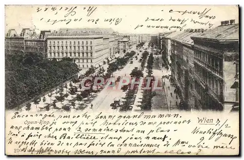 Cartes postales Wien Opern Ring