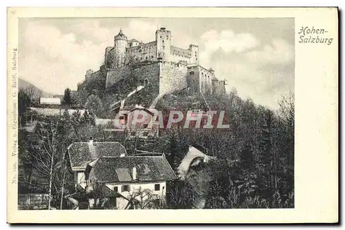 Cartes postales Hohen Salzburg
