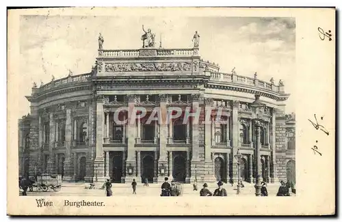 Cartes postales Wien Burgtheater