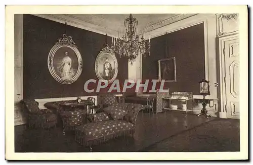 Ansichtskarte AK Wien Schonbrunn Schloss Schlaff und Sterbezimmer des Kaisers Franz Josef I