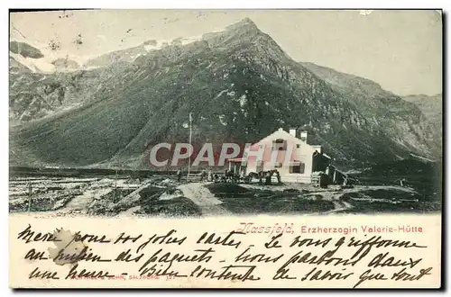 Cartes postales Nassfeld Erzherzogin Valerie Hutte