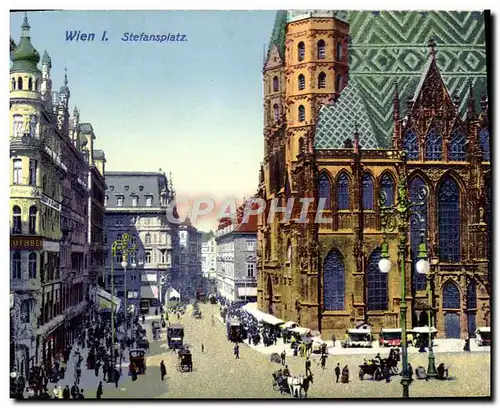 Cartes postales Wien Stefansplatz