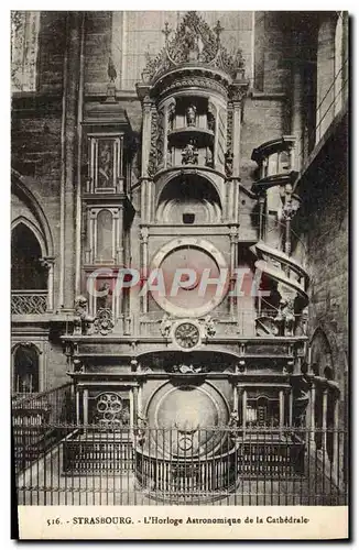 Cartes postales Strasbourg L'horloge Astronomique De La Cathedrale