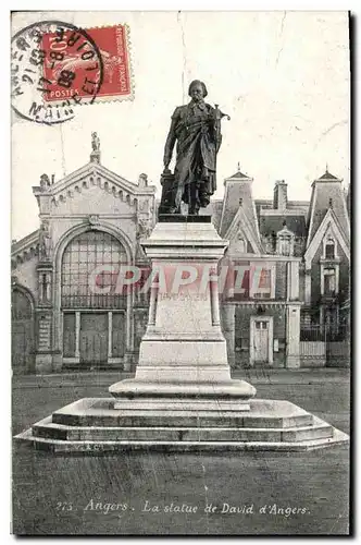 Cartes postales Angers La Statue De David D&#39Angers