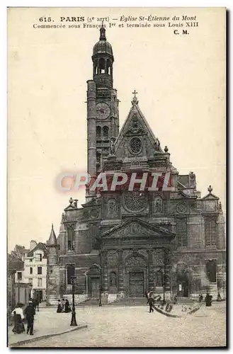 Ansichtskarte AK Paris Eglise St Etienne Du Mont