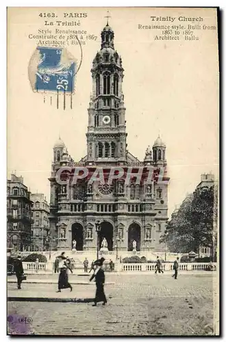 Cartes postales Paris La Trinite