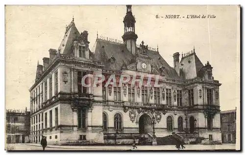 Cartes postales Niort L&#39Hotel De Ville