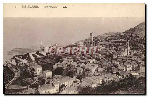 Cartes postales La Turbie Vue Generale