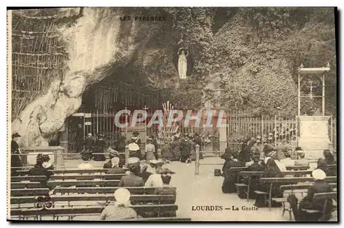 Cartes postales Lourdes La Grotte