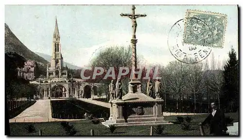 Cartes postales Lourdes Le calvaire breton