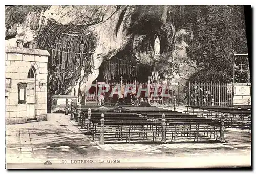 Cartes postales Lourdes La Grotte