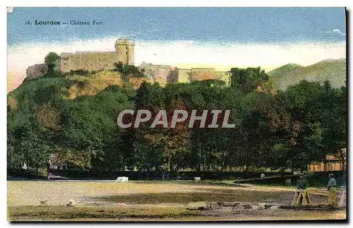 Cartes postales Lourdes Chateau Fort