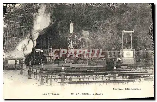 Cartes postales Lourdes La Grotte