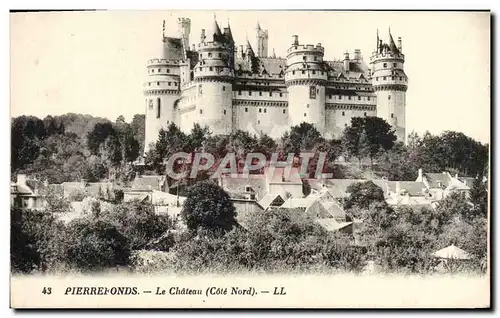 Cartes postales Pierrefonds le chateau