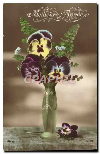 Cartes postales Meilleure Annee Fleurs