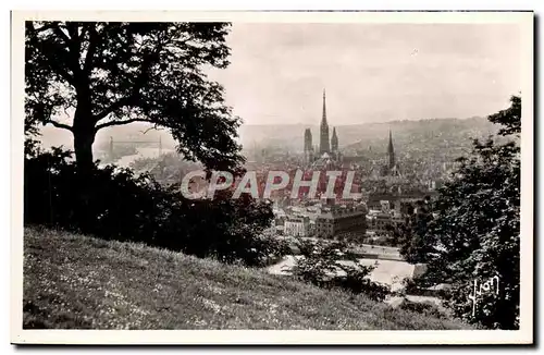 Ansichtskarte AK Rouen Vue Generale Prise de la Cote Ste Catherine