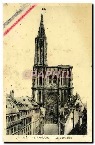 Cartes postales Strasbourg La Cathedrale