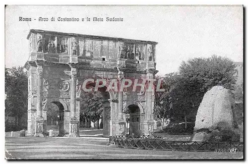 Cartes postales Roma Arco di Costantino e la Meta Sudante