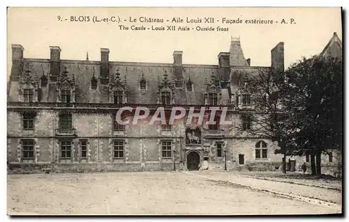 Ansichtskarte AK Blois Le Chateau Aile Louis XII Facade exterieure