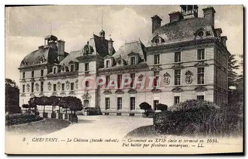 Cartes postales Cheverny Le Chateau